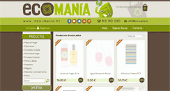 Desktop Screenshot of eco-mania.es